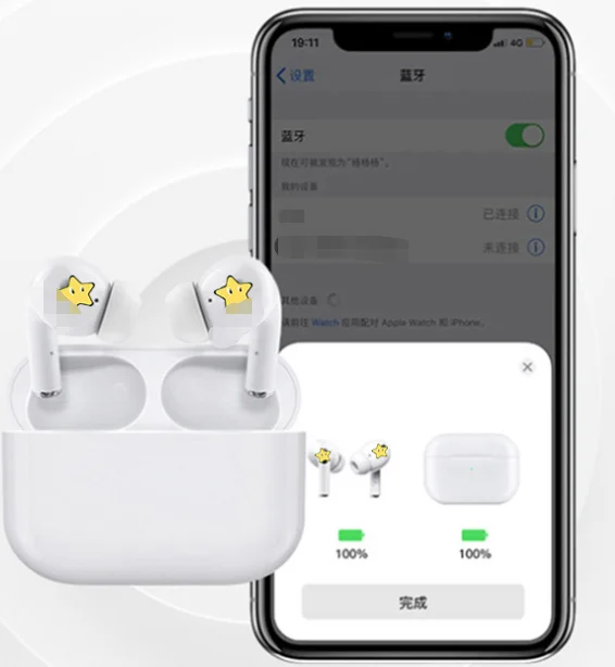 New Arrival Handsfree Earphones Airs Pods Pro In Ear Wireless Earbuds