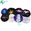 kids bonnet custom double layers hair bonnets with logo