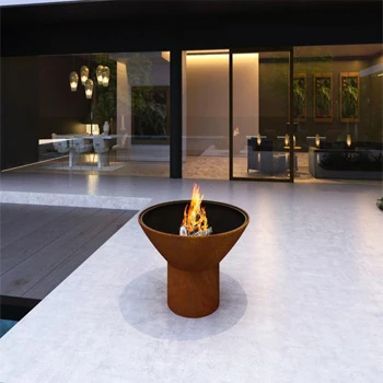 China Hot Selling Carbon Steel Sphere Outdoor Patio Firepit