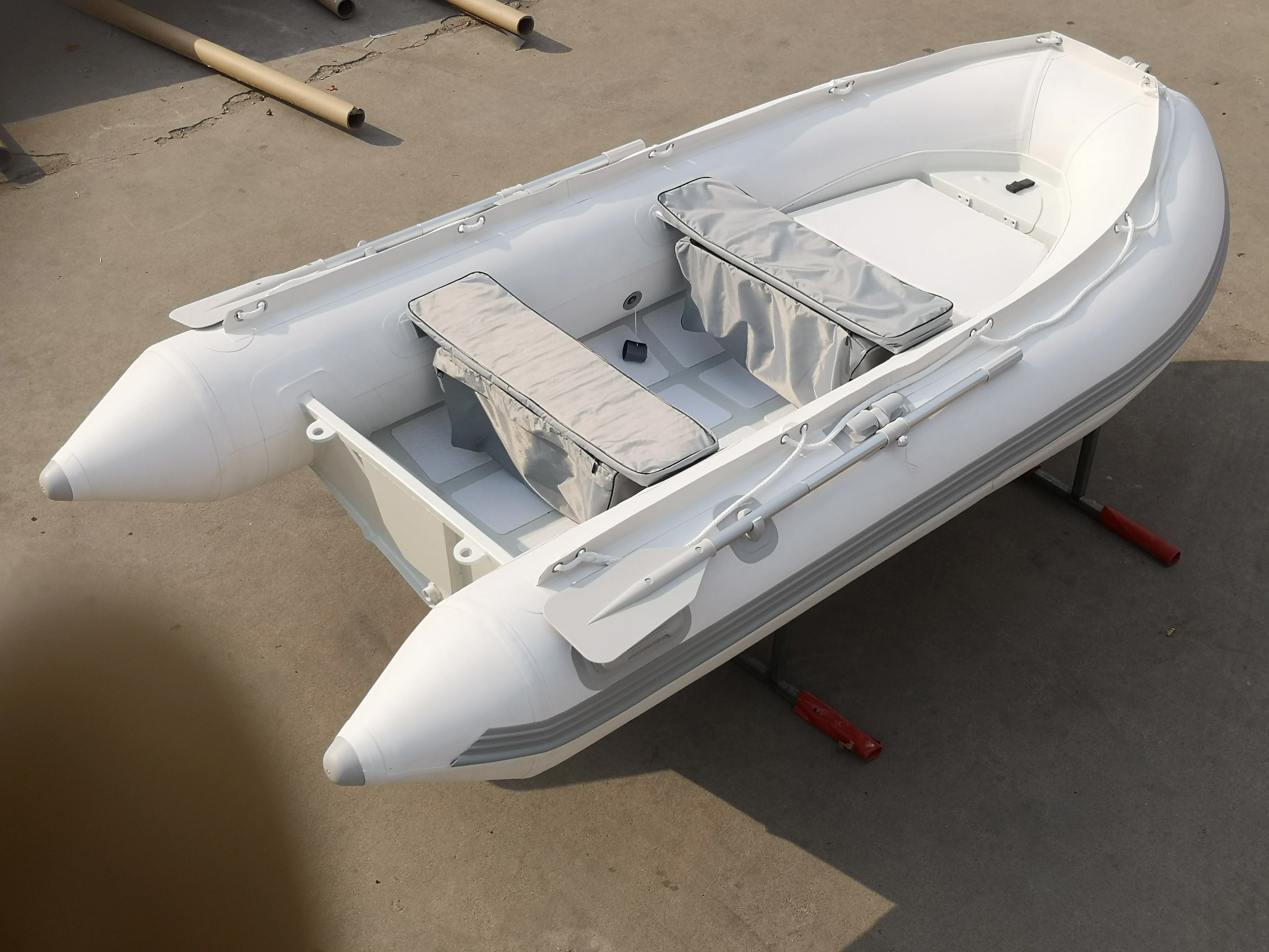 9ft Rib White Color Inflatable Aluminum 9ft Rib Boat Inflatable Fishing Boat ...