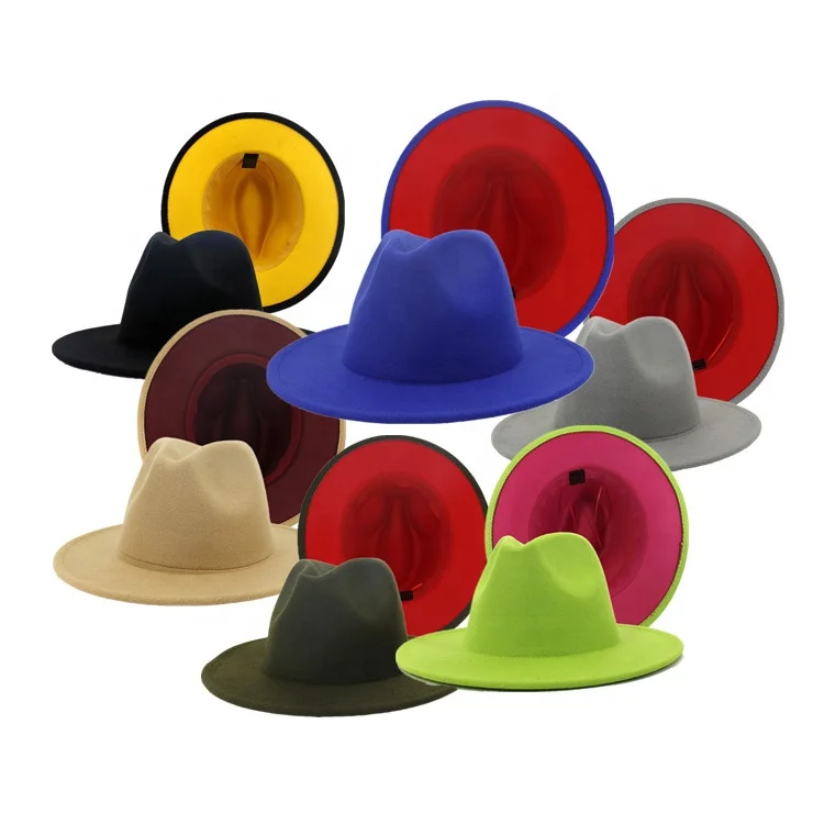 

two tone fedora,20 Pieces