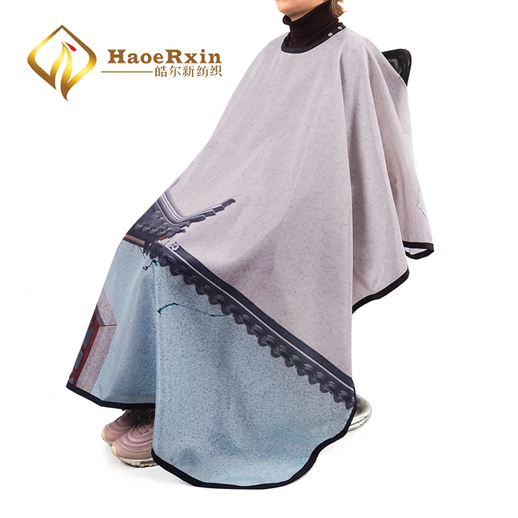 custom barber cape