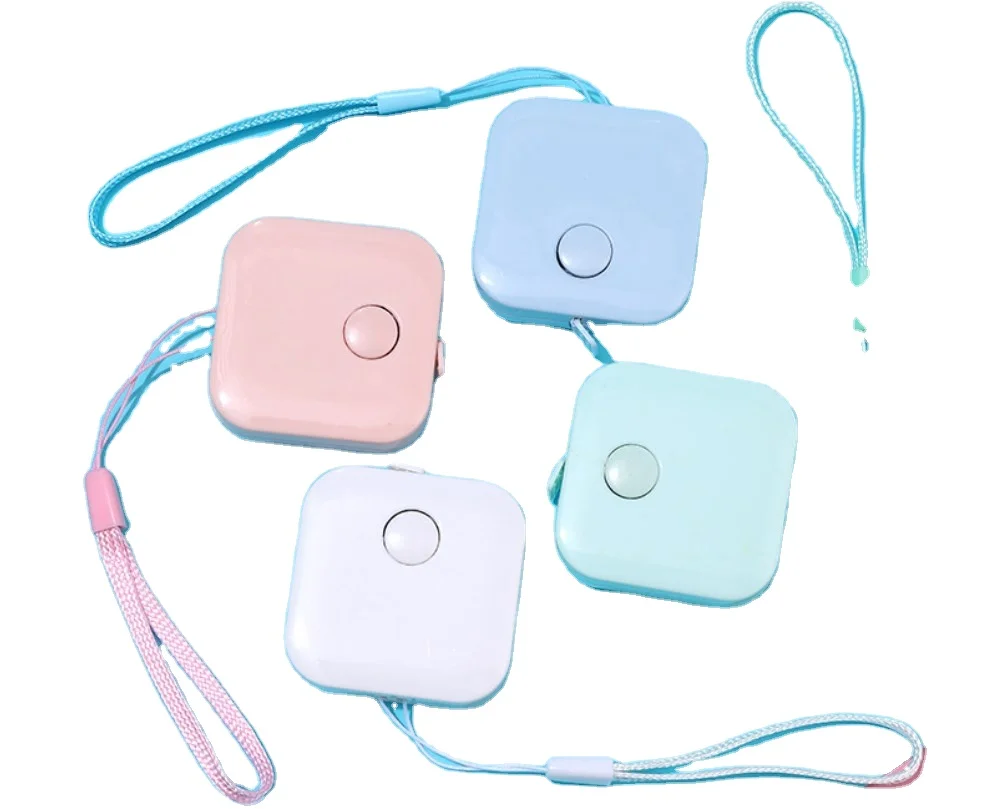 3 Pack Soft Tape Measure - 60 Inch / 150cm Retractable Sewing Tailor Ruler With Push Button