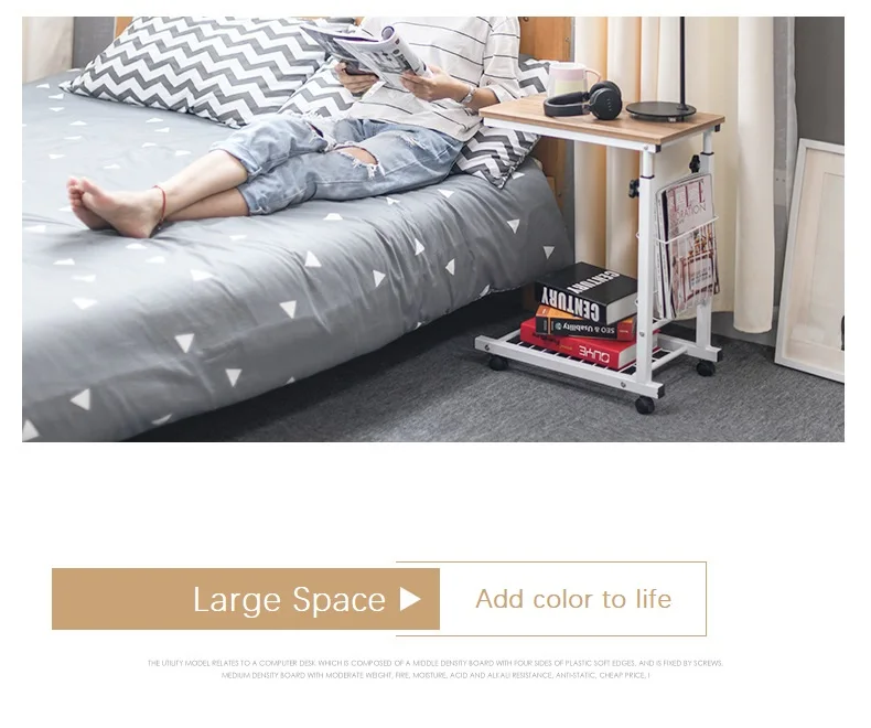 Wooden Sofa Side Computer Desk Laptop Table With High Quality Buy