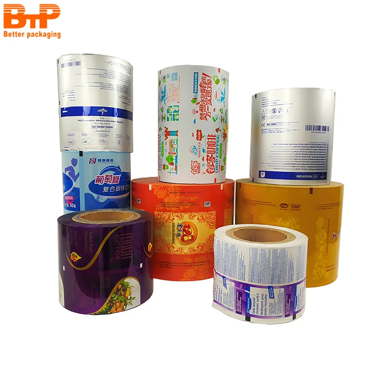 Plastic Packaging Printing Film Roll Laminated Film Clear Film With ...