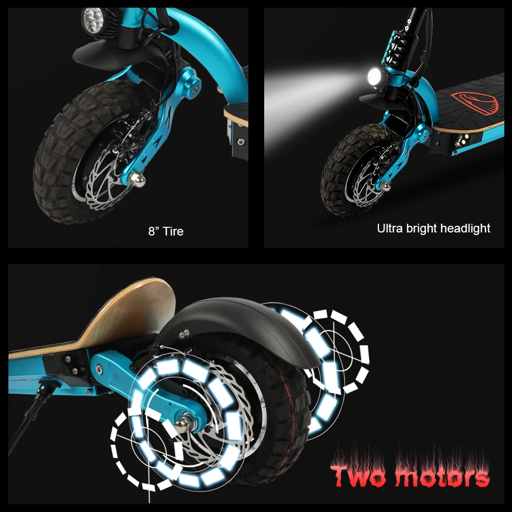 1000w 1500w Watt Single Drive Lithium Battery Control Fast Electric Scooter Buy Foldable