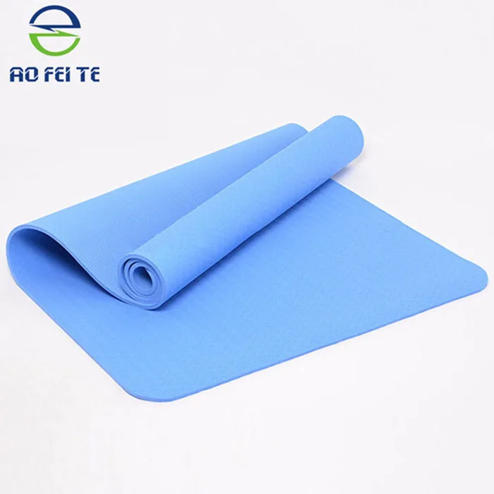 Catálogo de fabricantes de Tep Fitness Esterilla de alta Estera de Yoga, Alfombra de Yoga Fibre4 10mm Azul
