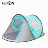 3 Person Backpacking Waterproof Beach Luxury Tourist Family Custom Printed Automatic Hydraulic Camping Tent