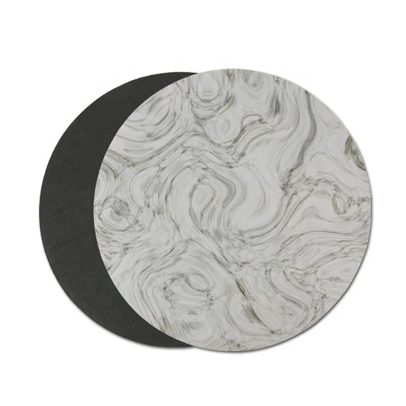 Circle Shape Sublimation Blank Heat Press Mouse Pad For Promotion Gifts