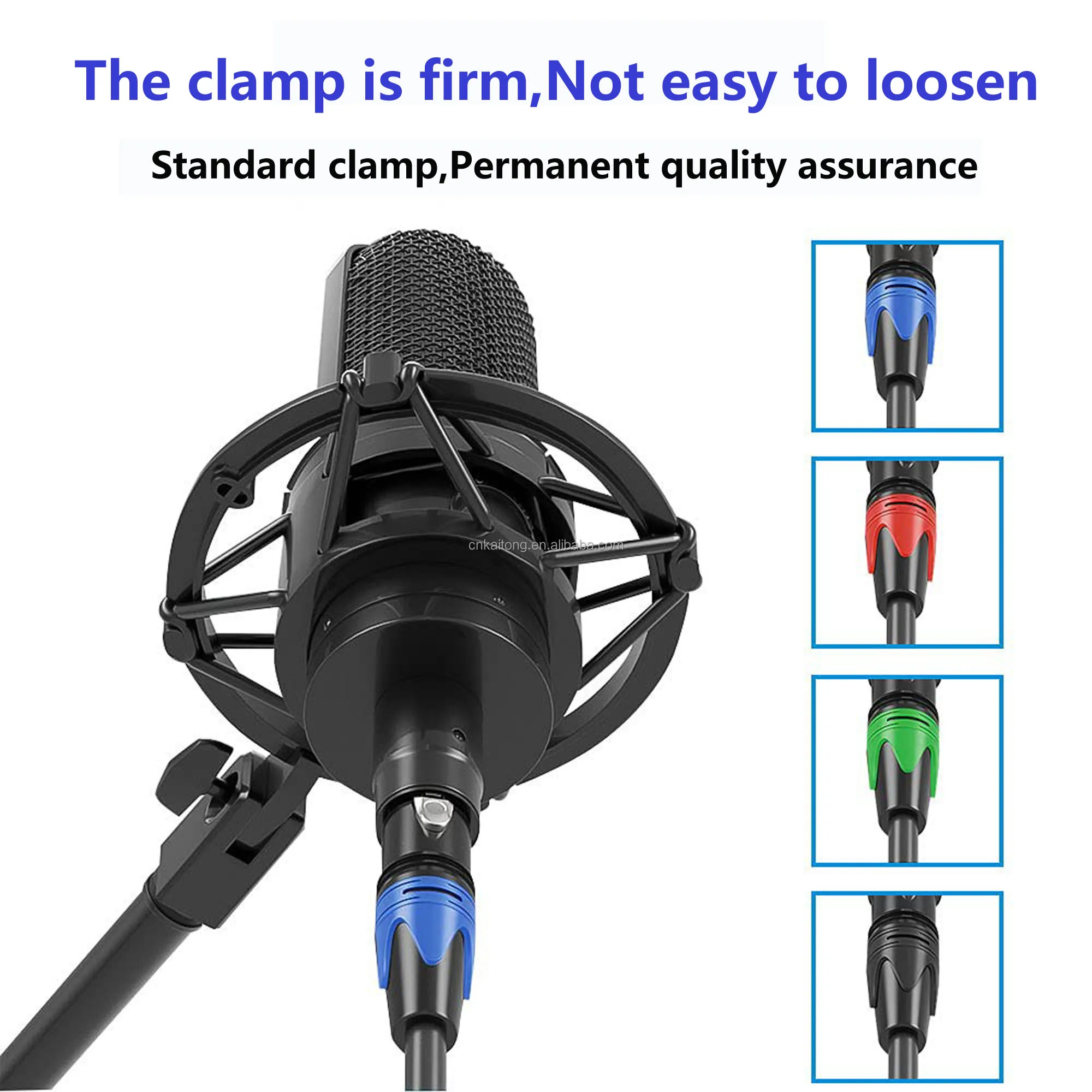 Oem Color Xlr Connector Microphone Cable Plug Male To Double 2 Xlr