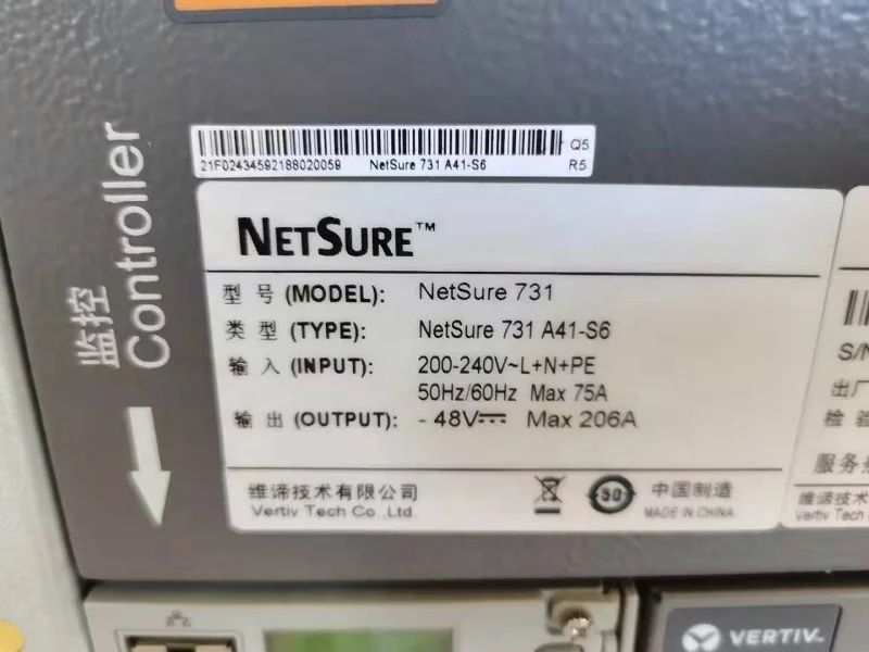 Emerson Vertiv Controller M521s Rectifier R483000e3 Netsure731 Netsure