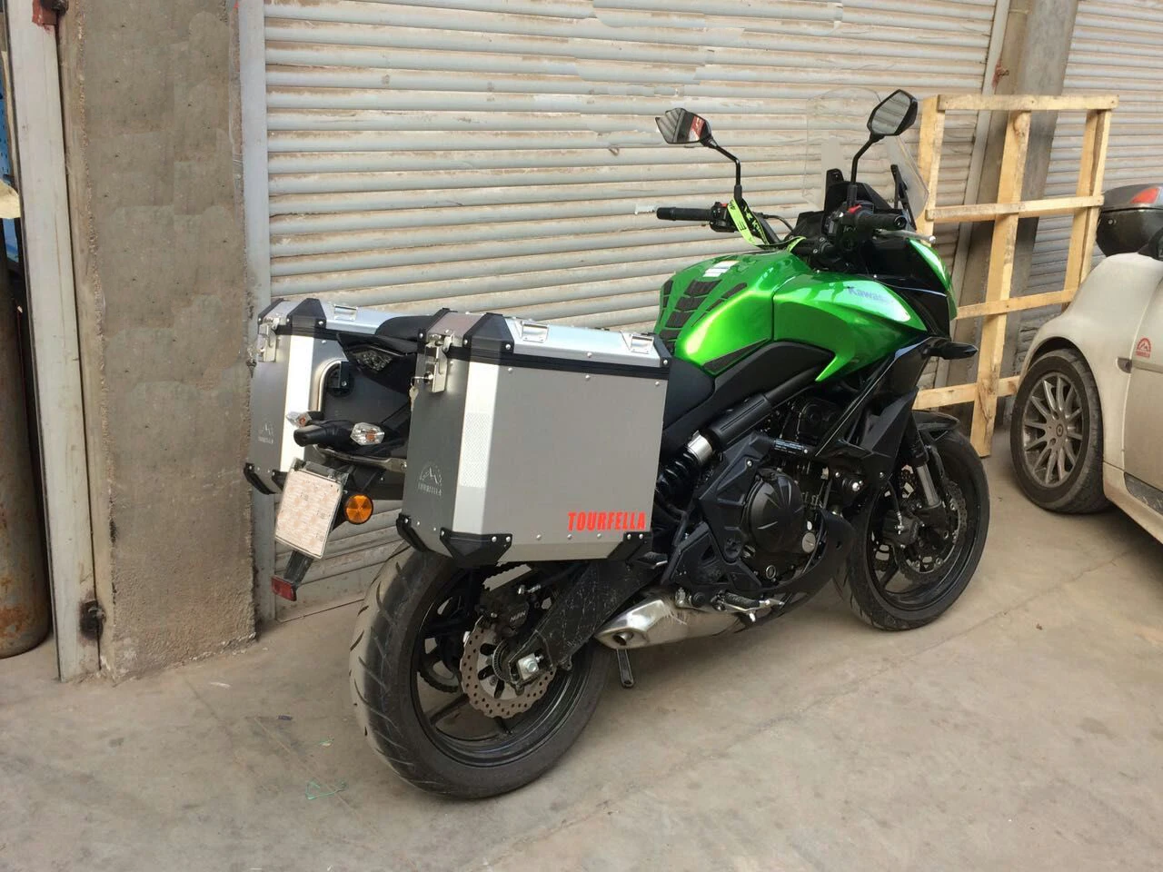 kawasaki versys 650 saddlebags