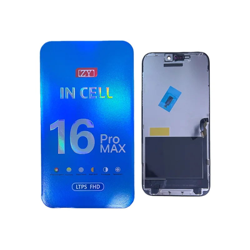 ZY Incell LCD Display for IPhone 16Pro/16Pro Max Touch Screen
