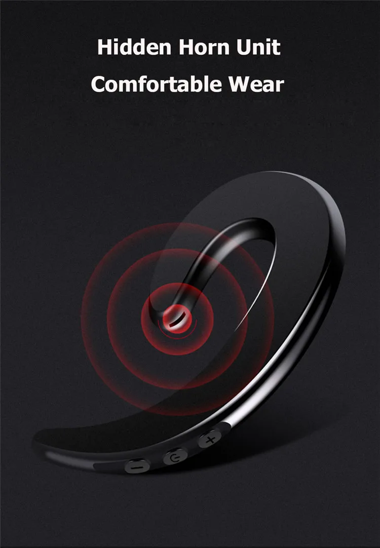 Y12 Ear Hook Bone Conduction cheap Bass Noise Reduction Stereo Airbuds Headset Headphone Wireless Blue tooth Earphone for iPhone