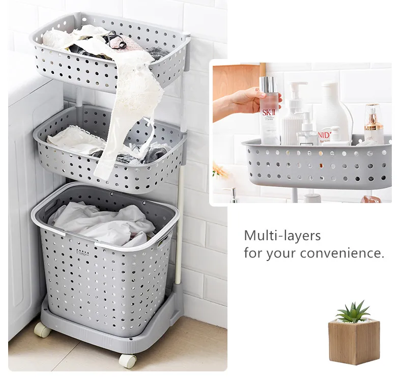 buy laundry basket with wheels