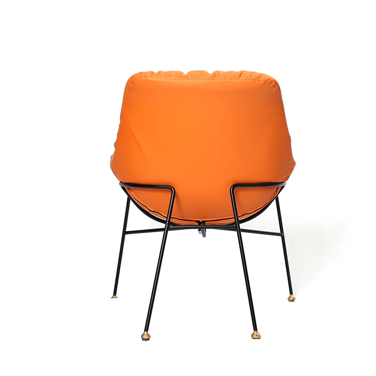 Wholesale european style modern fabric cover back metal legs fine hotel luxury restaurant used dining room chairs