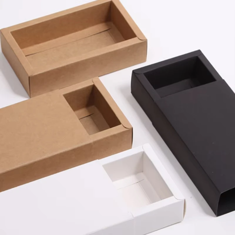 Rectangular Plastic Paper Drawer Box for Gifts or Handicrafts Custom ...