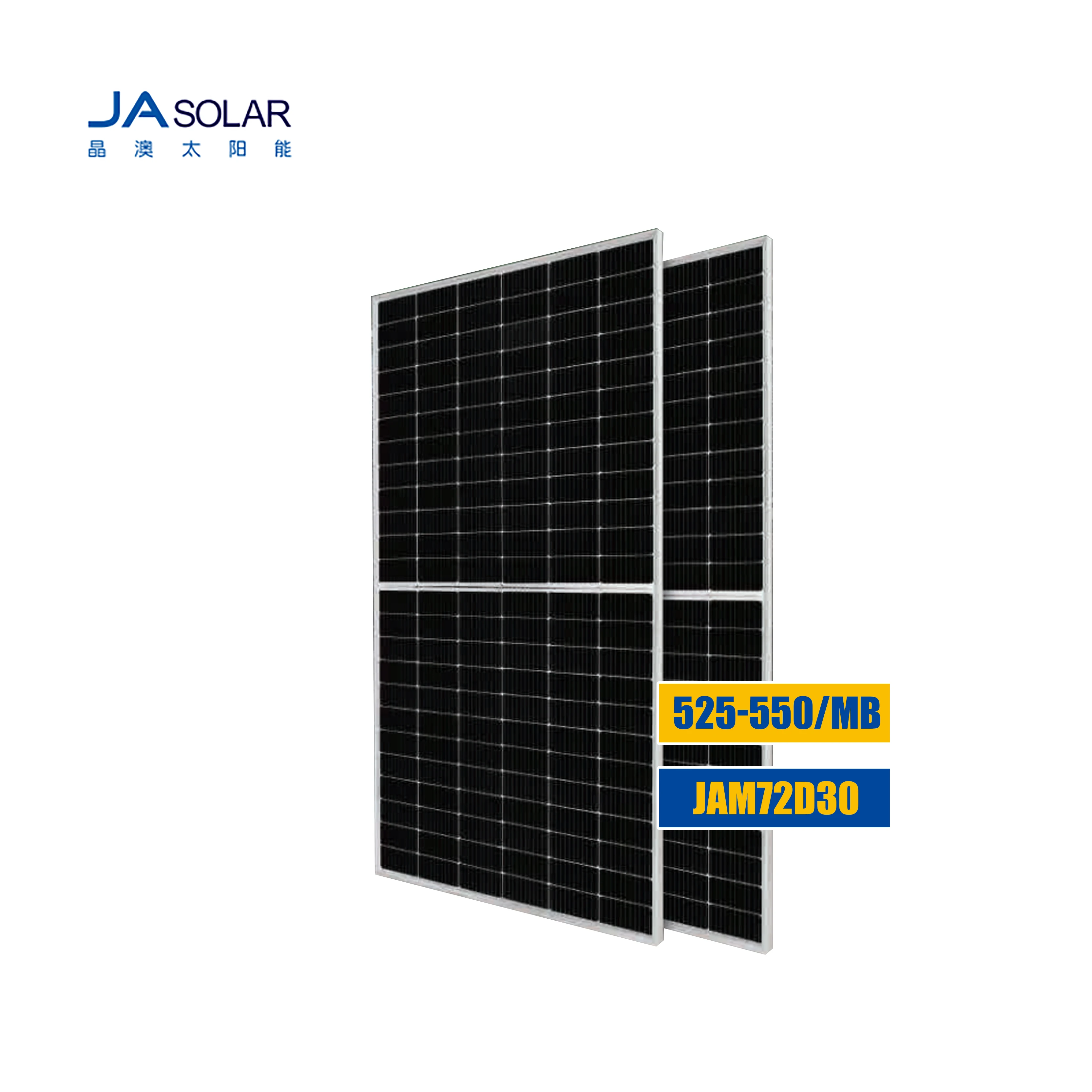 JA Solar JAM72D30 525-550W Panel - Efficient Solar Solutions for