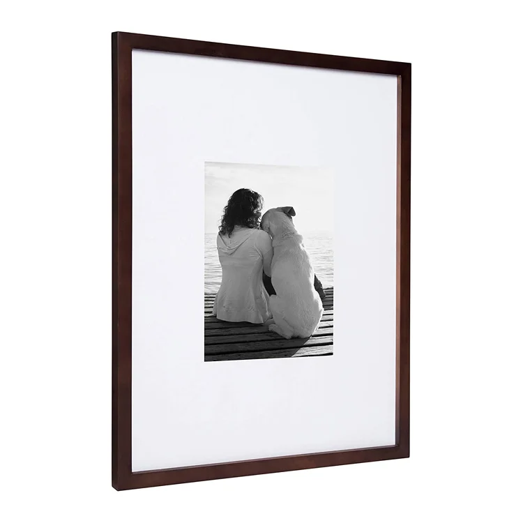 PHOTA Solid wood multiple size gallery photo frame for wall and table