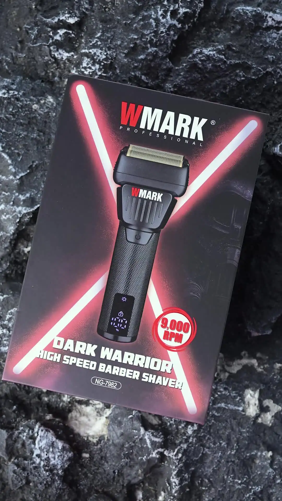 WMARK NG-7982 Rechargeable Men's Shaver for Professional Barber