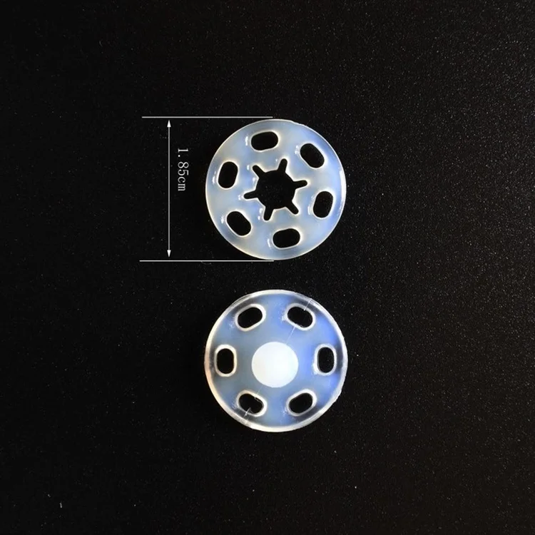 Wholesale Plastic Snap Button Sewing Snap Fastener 5mm 7mm 10mm 13mm 15mm 18mm 21mm 23mm Nylon