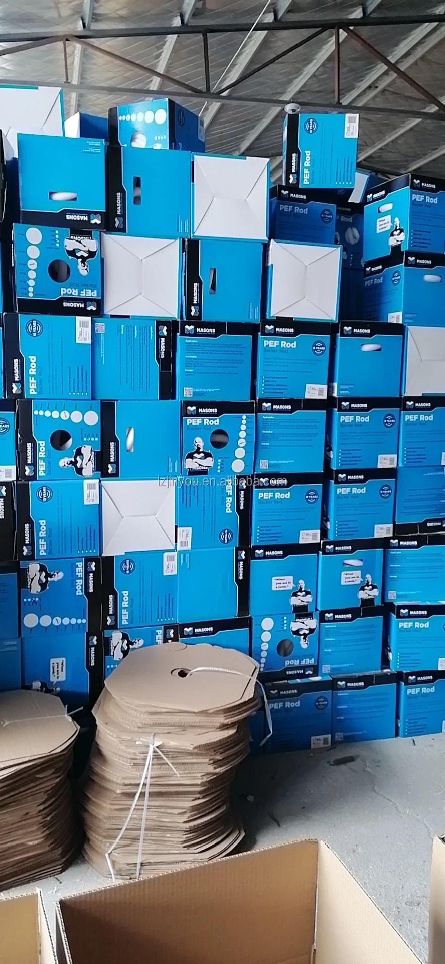 Gap Filler Backer Rod Expanded Polyethylene Foam Rod Close Cell