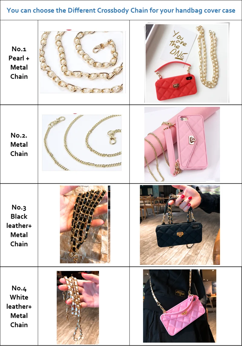 Luxury Crossbody Lanyard Necklace Bracelet Leather Chain Rhombus Phone case  for iPhone 13 11 12 14 Pro Max XR X XS Cover