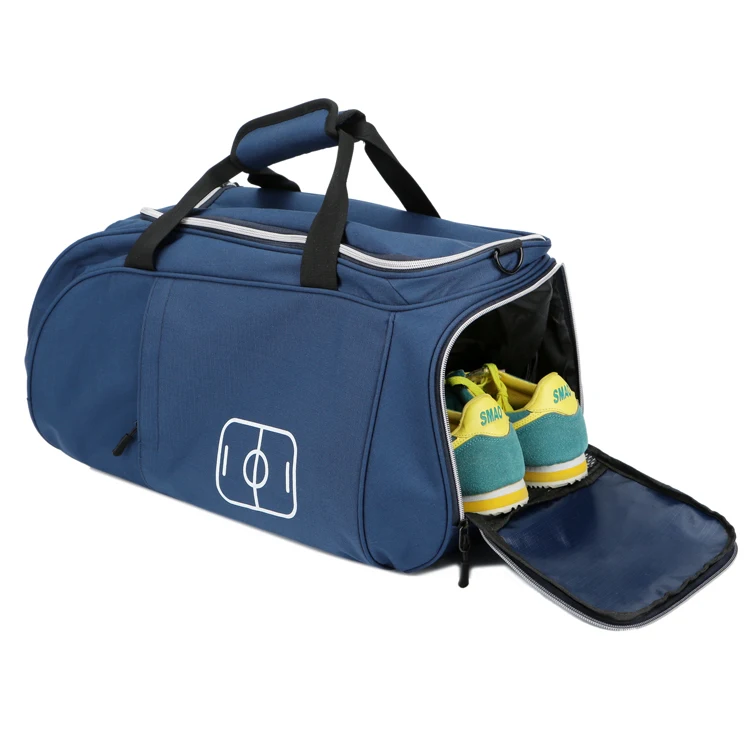 Osgoodway New Design Roomy OEM Sports Duffle Bag with Shoe Compartment and Insulated Side Pocket