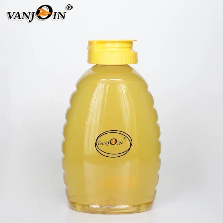 Pet Plastic Bottle Honey Bottle 360g 500g 1kg Clear Pet Squeeze Food