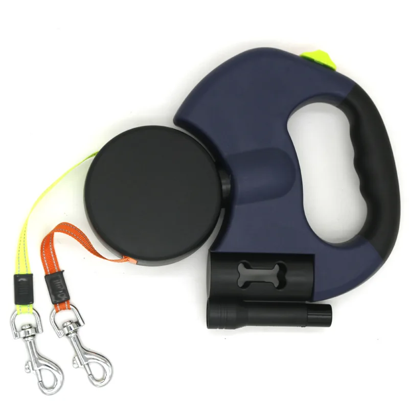Advanced Double-Retractable Pet Walking Leashes by Yihouse - Leashes For Advanced Diagnostics With Soft Retractable Feature