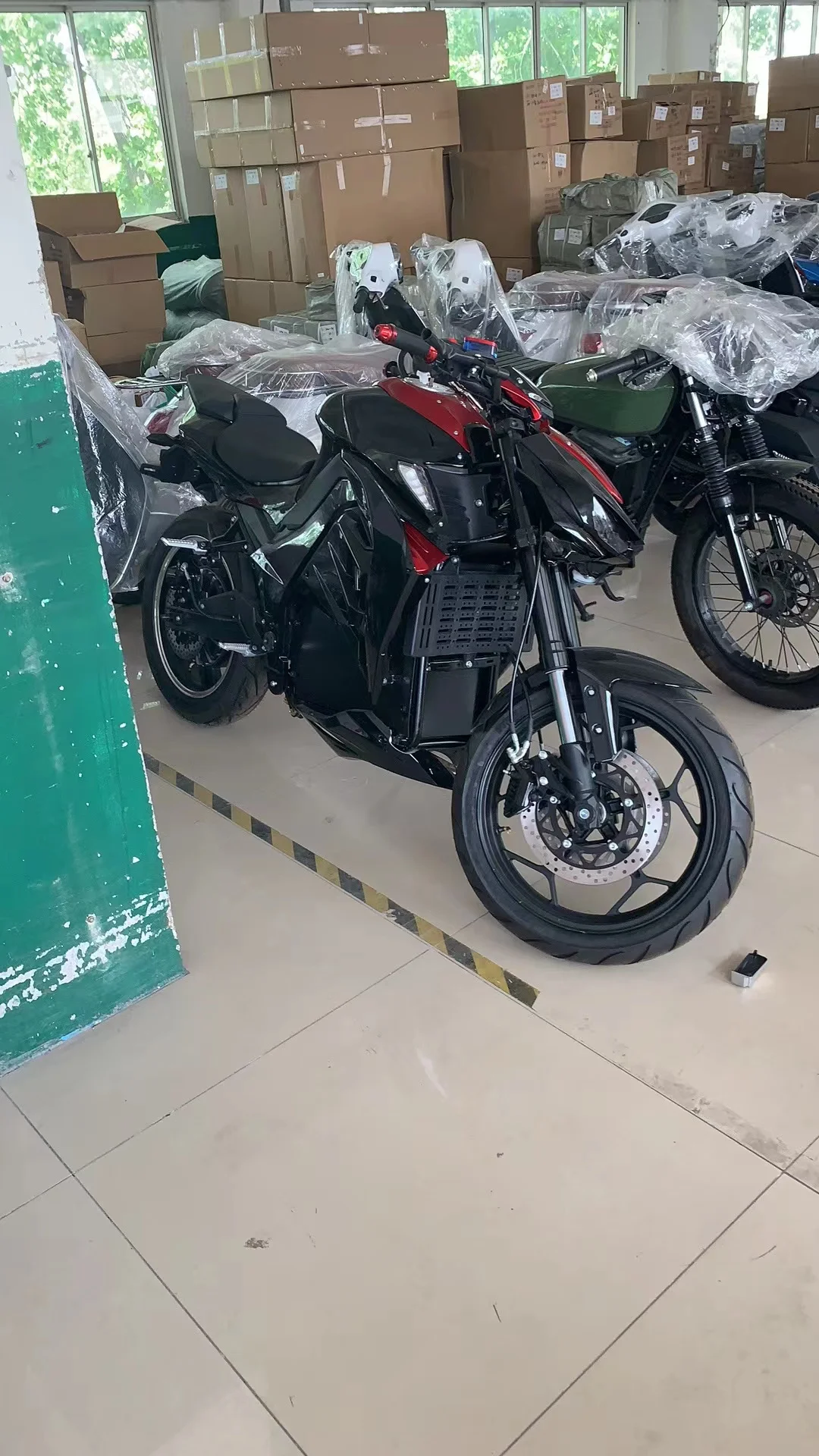 Powerful 10000W 72V 120Ah Racing Electric Motorcycle for Sale - High ...