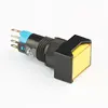 factory direct sale 10mm 12mm 16mm mini illuminated push button light switch