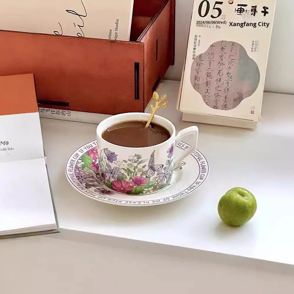 product wholesale violet luxury durable retro ceramic mug gift set modern exquisite souvenir afternoon luxury tea cup-7