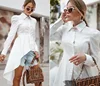 SP2334B 2019 Single row multiple buckle irregularity Women Top