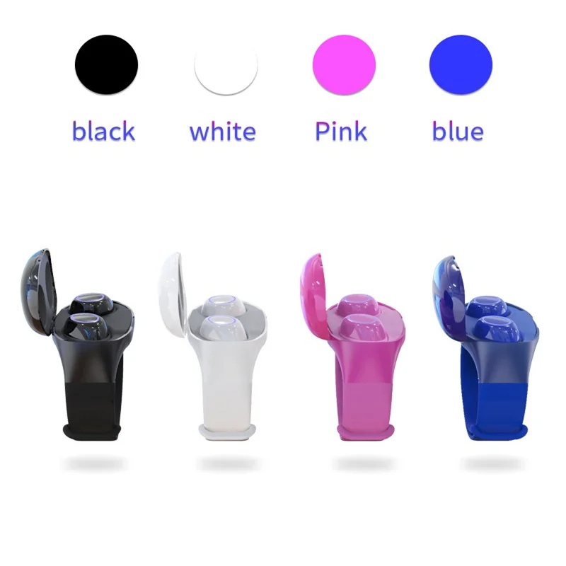 New concept wrist-worn TWS bluetooth earphone Binaural stereo hand-held earbud Bluetooth 5.0 True Wireless TWS Earbuds with Mic - ANKUX.COM