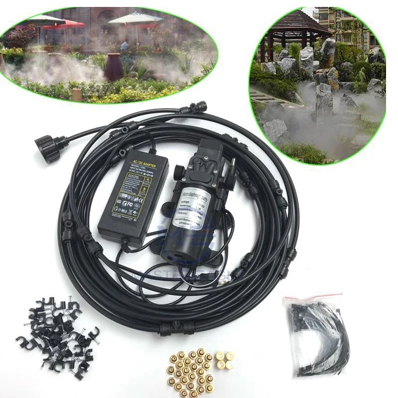 15m Greenhouse Cooling Misting System Fogging Machine Farm High