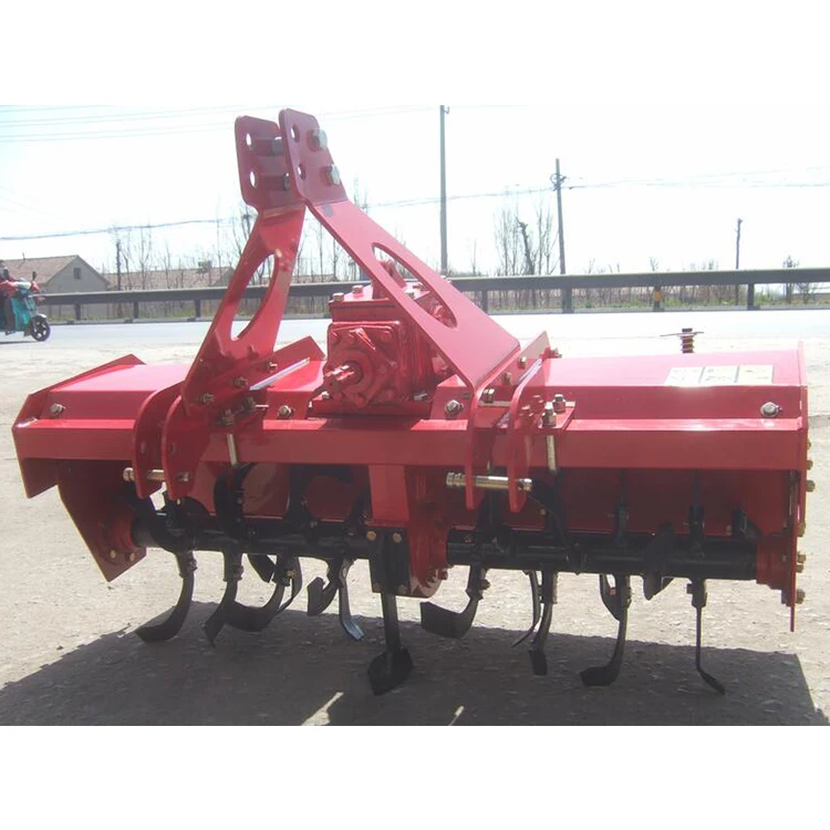 Farm Machine Mi-heavy Tractor Mounted 3 Point Pto Rotary Tiller ...