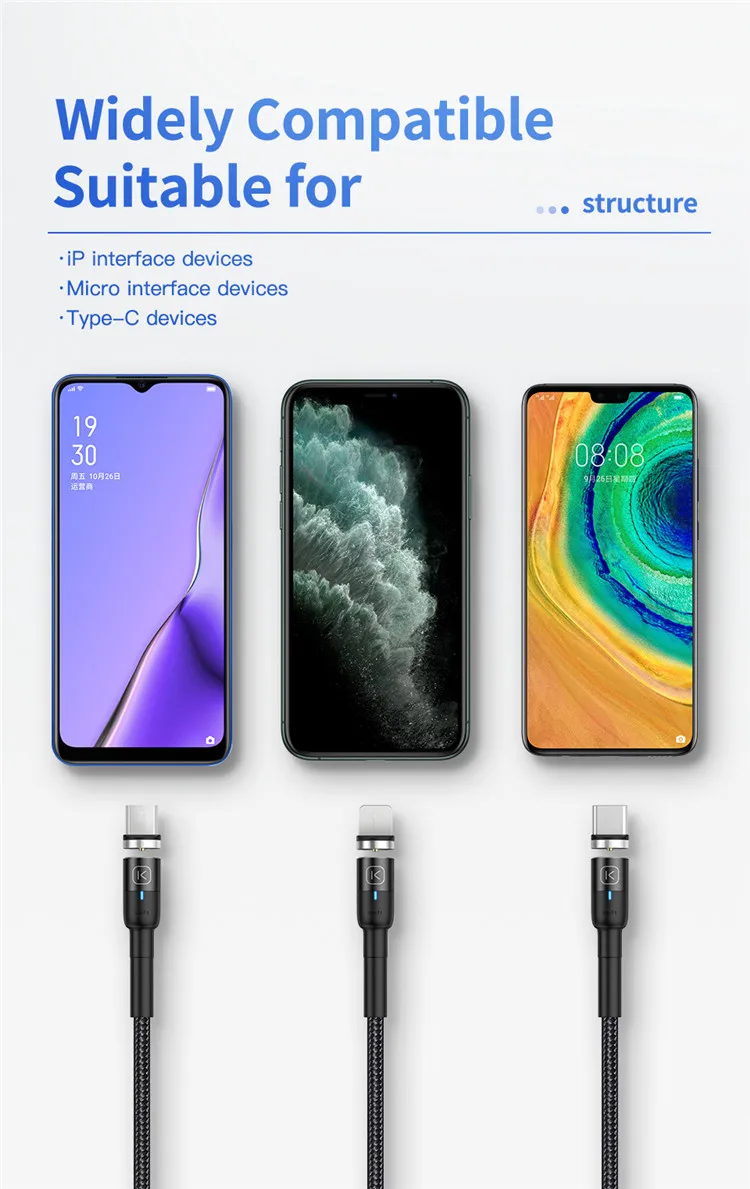 magnetic usb cable	
cable magnético