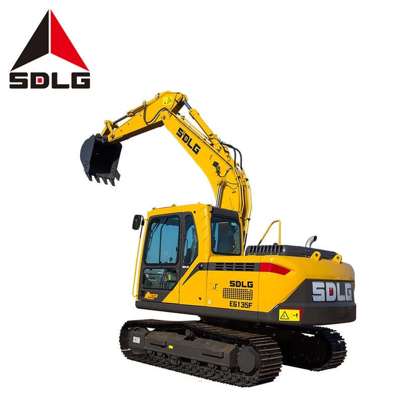 Sdlg 6135f Shandong Lingong Baumaschinen Kleiner Bagger 12ton 13ton
