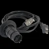Customized in-line switch power cord for the globe US type with non-polarized plug