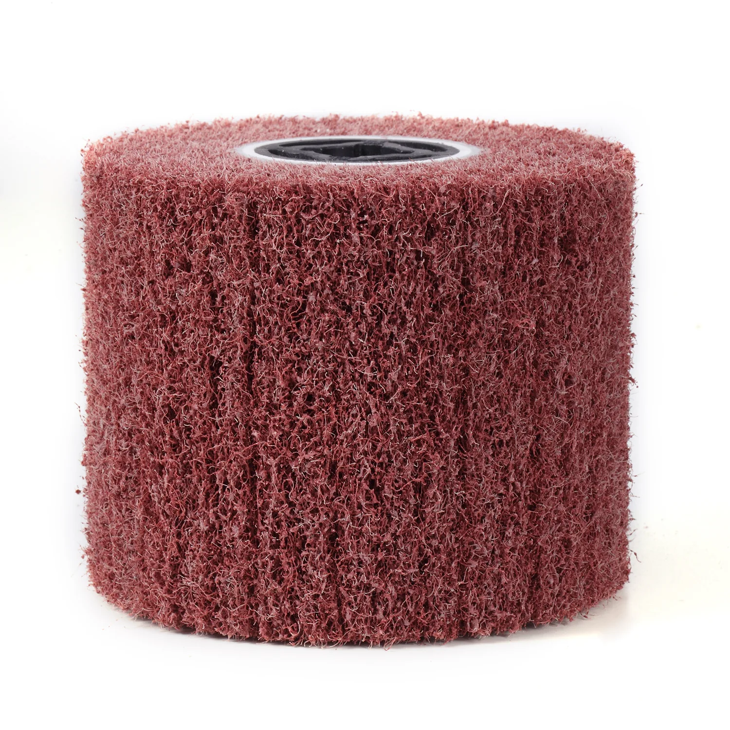 Nonwoven Abrasive Flap Wheel Wire Drawing Polishing Burnishing Wheel