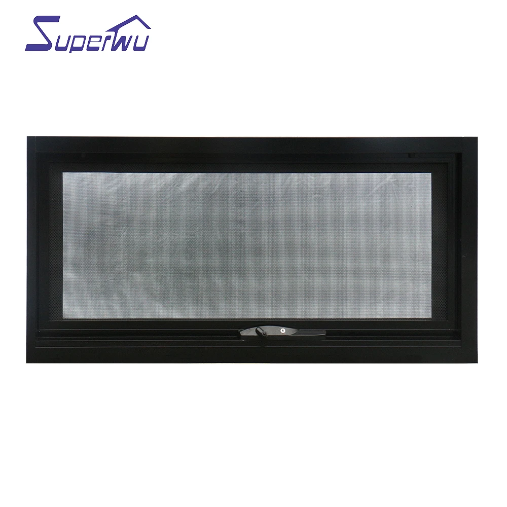 Australian popular design aluminium frame chain winder awning window fiberglass flynet avaible
