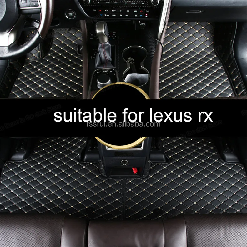 Leather Car Floor Mats For Lexus Rx Rx330 Rx400h Rx350 Rx200t Rx300