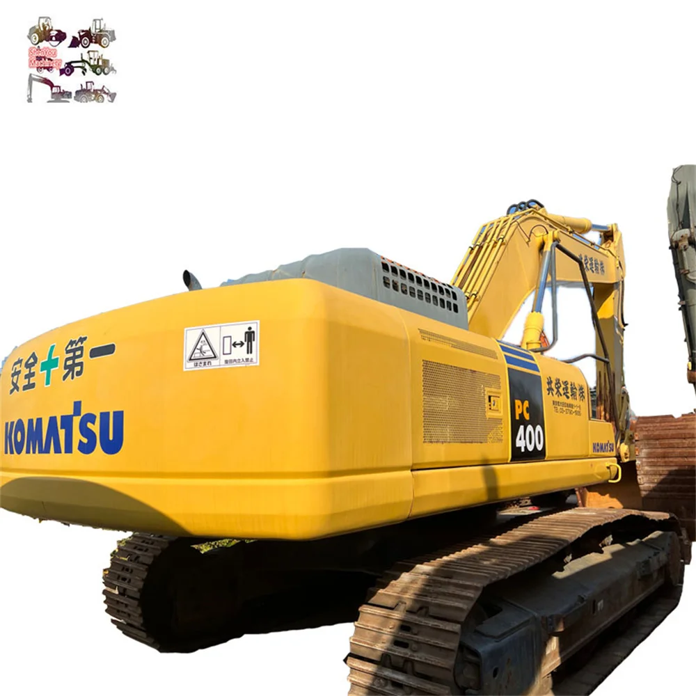 Original painting Komatsu PC400-7 tracked digger , Komatsu original painted  PC 400 40 ton tracked shovel