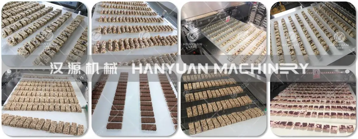 Chocolate Bar Candy Machine/Protein Bar/Cereal Bar Production Line Making Machine