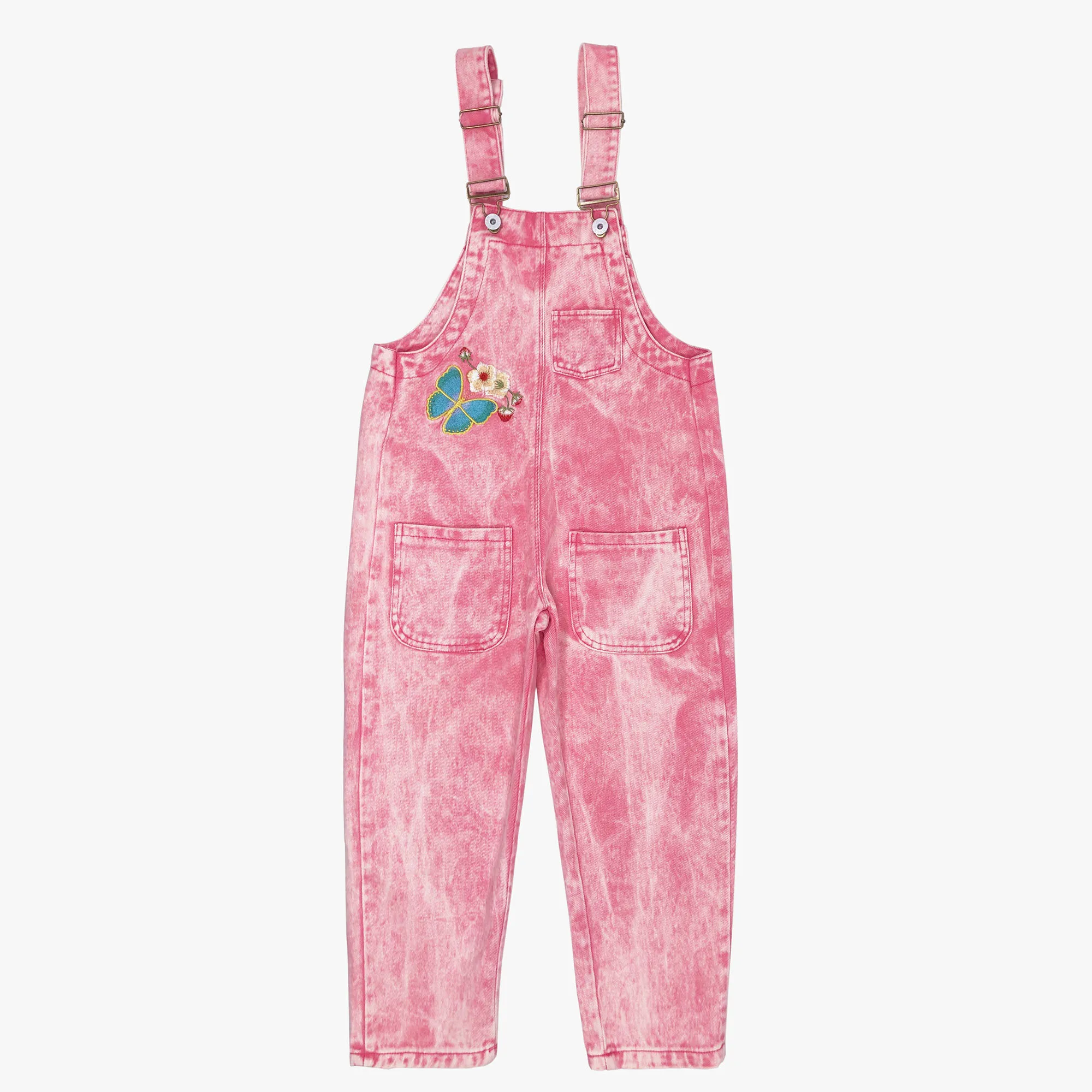 Baby Girl Denim Overalls Child Jean Pants Infant Jumpsuit Children's