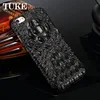 Note 9 Real Alligator Genuine Leather Case for Samsung Galaxy Note 8 10 Pro S8 S9 Plus Luxury 3D Crocodile Pattern Phone Case