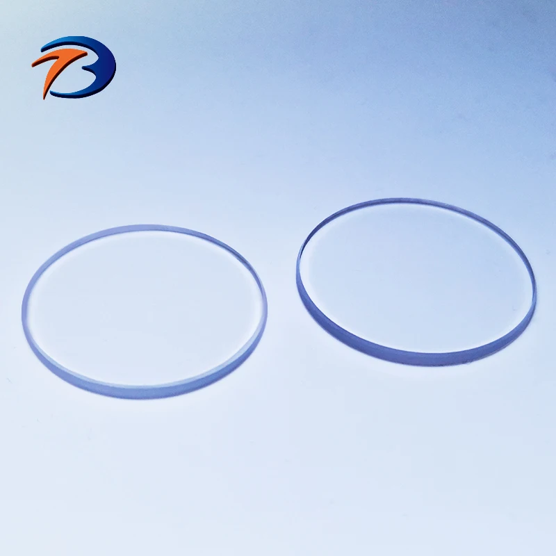 Optical glass wafer optical flat glass caf2 windows ir caf2 wafer crystal windows small caf2 window