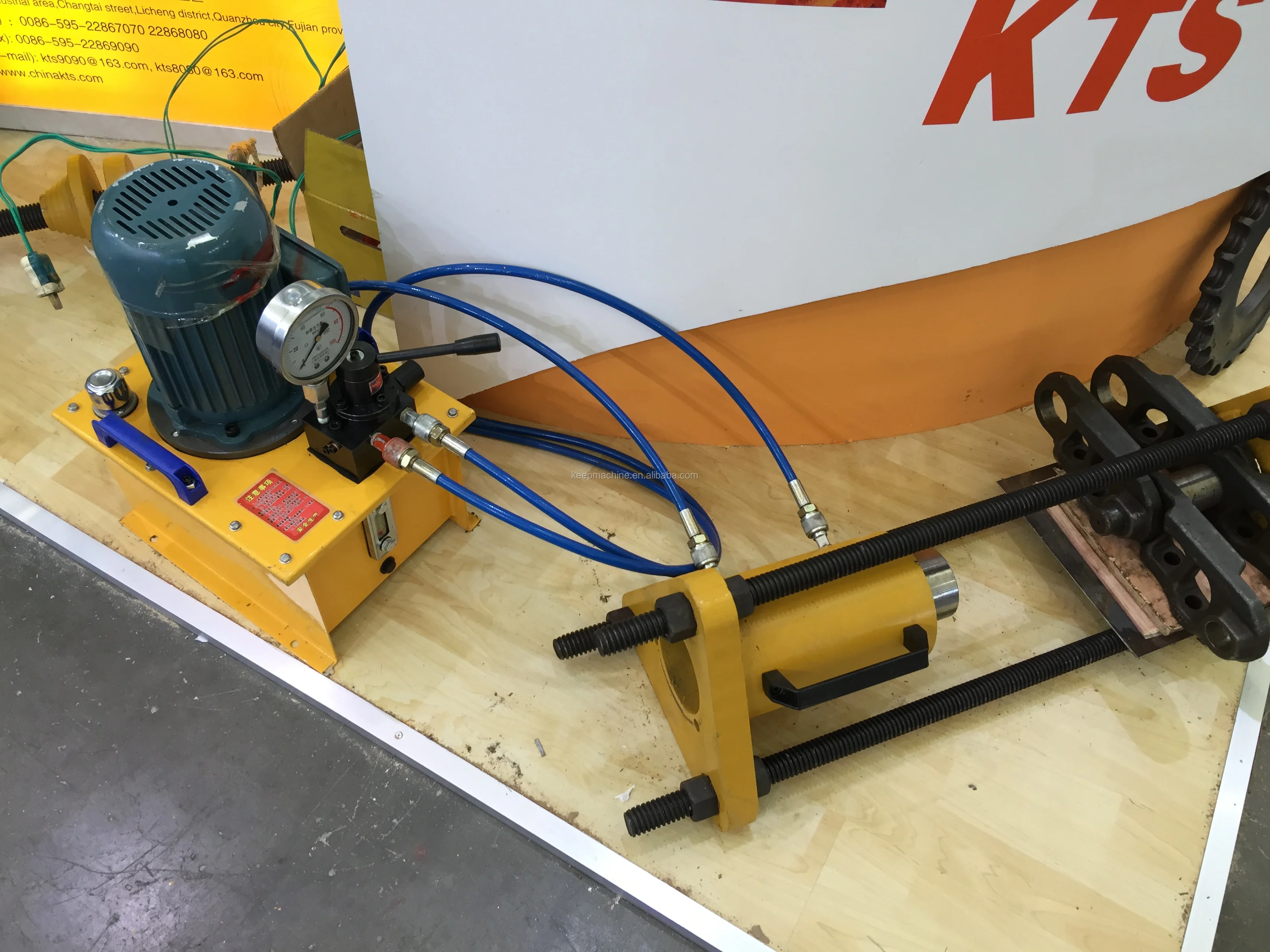 Portable Hydraulic 200mm Track Pin Disassembly Machine Buy Track