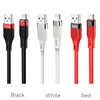 Hoco. U72 Forest USB to Micro-USB charging data cable 1.2m silicone braid current 2.4A